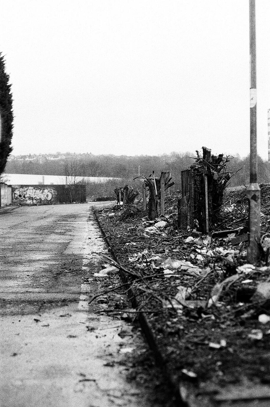 Debris - Kentmere 400, f2.8 1/125
