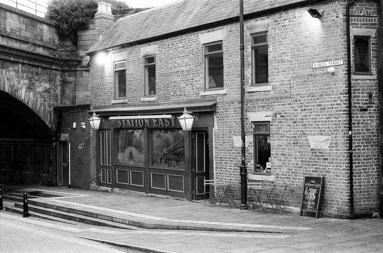 Station East - Kentmere 400, f2.8 1/60